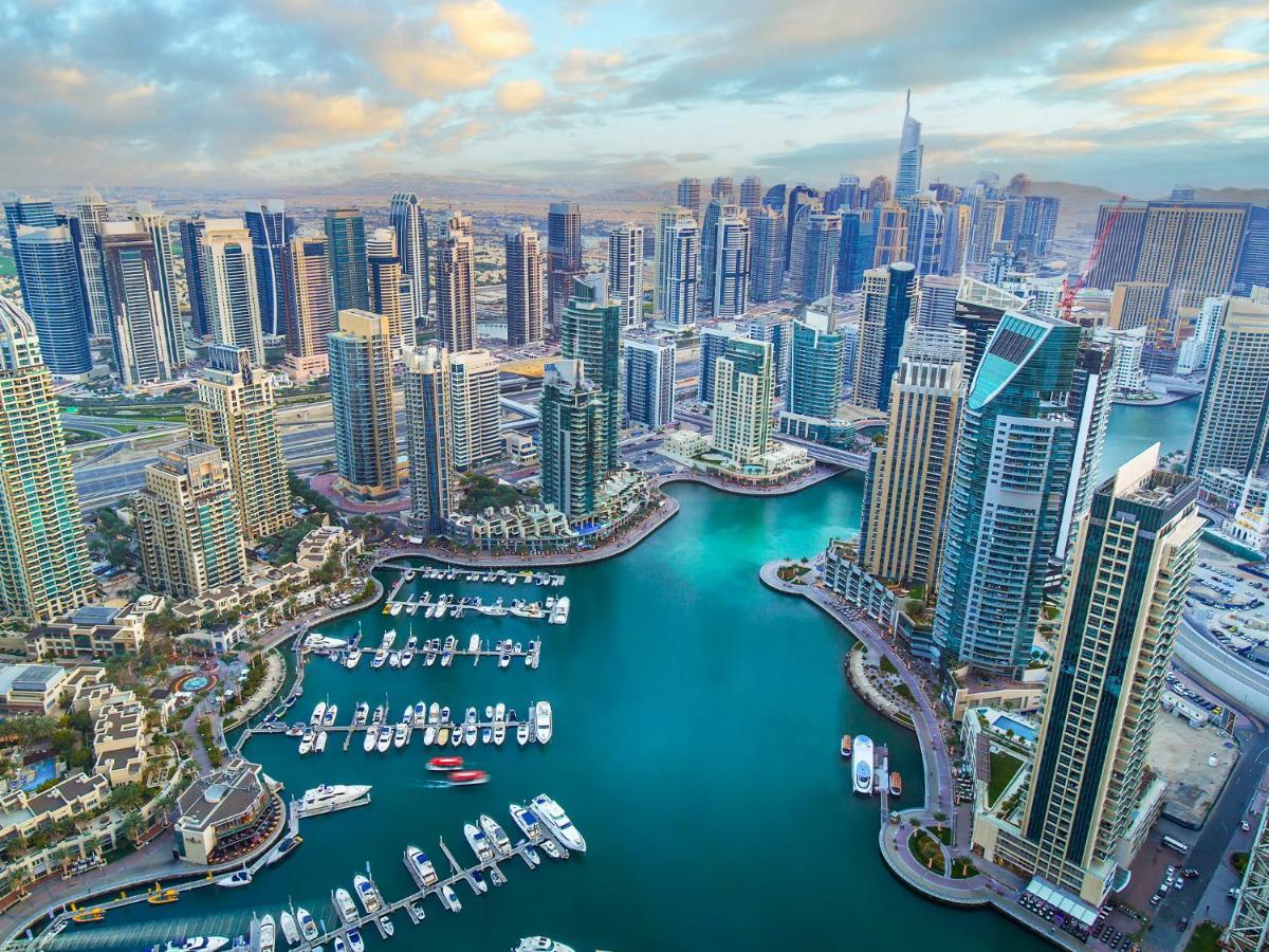 Cosmos Living Modern Studio Near Dubai Marina Kültér fotó